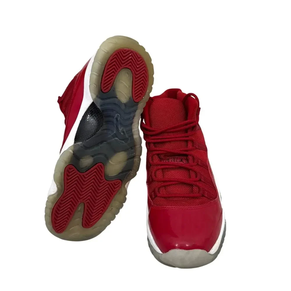 Jordan Shoes Air Jordan XI 11 Win Like '96 Red Sneakers Size Men's 7